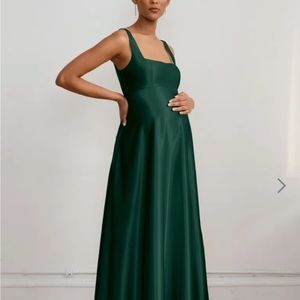 Jenny Yoo Ariana Maternity Dress size 4 in Emerald Green